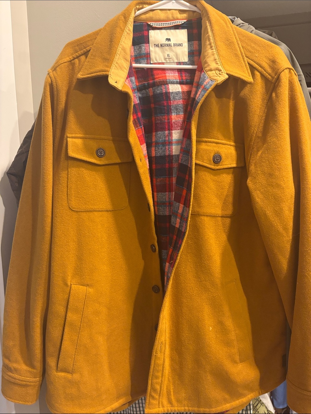 The Normal Brand Men's Mustard Yellow Dress Jacket